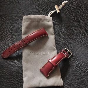 Michelle watch leather interchangeable band